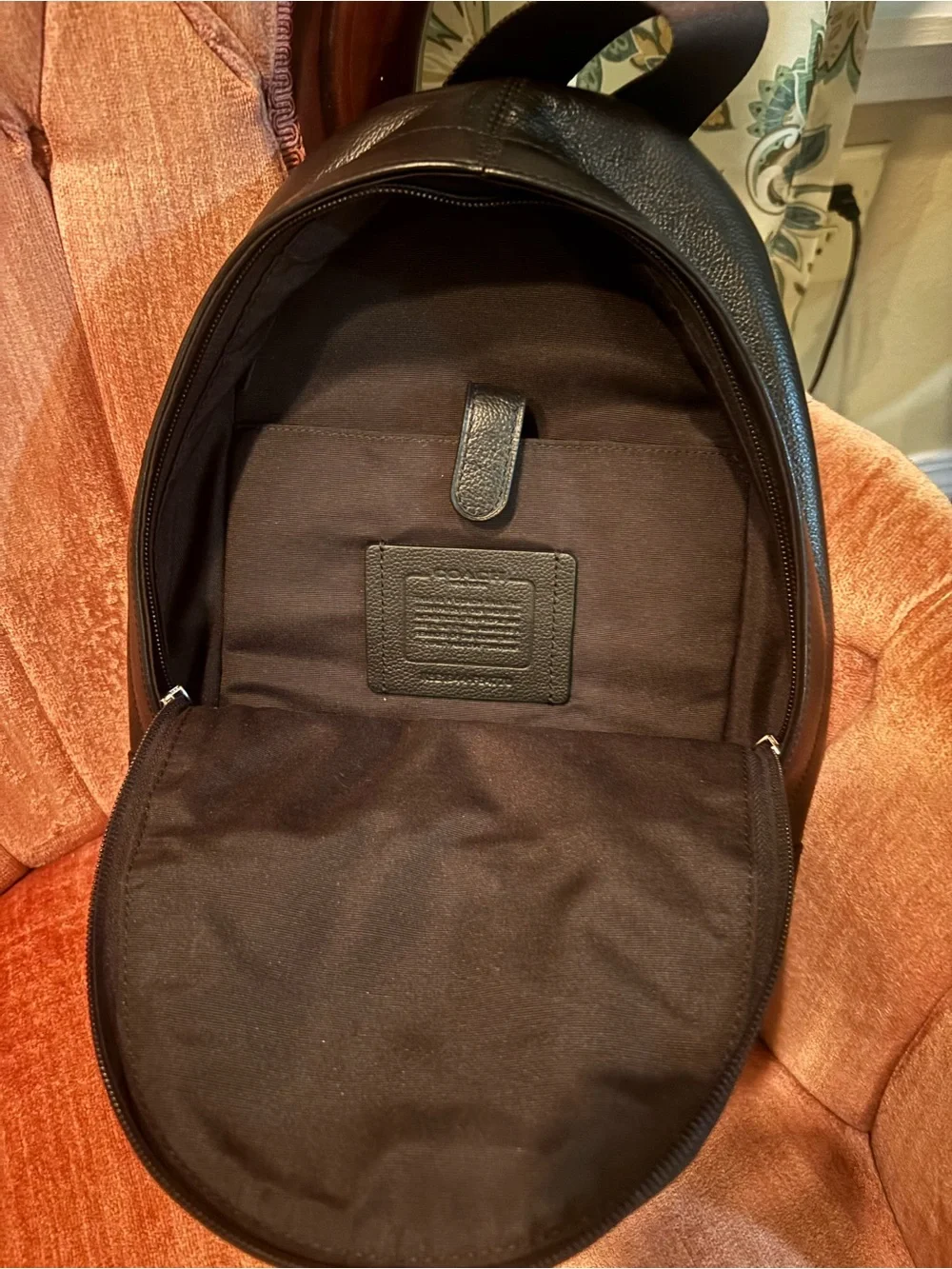 2018 Coach Charles F54770 Leather Sling Pack.